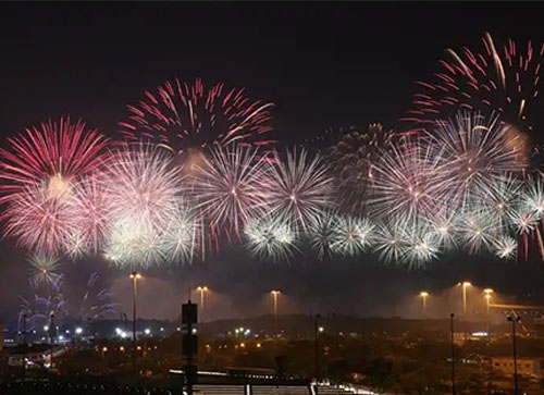 喀什市焰火晚会